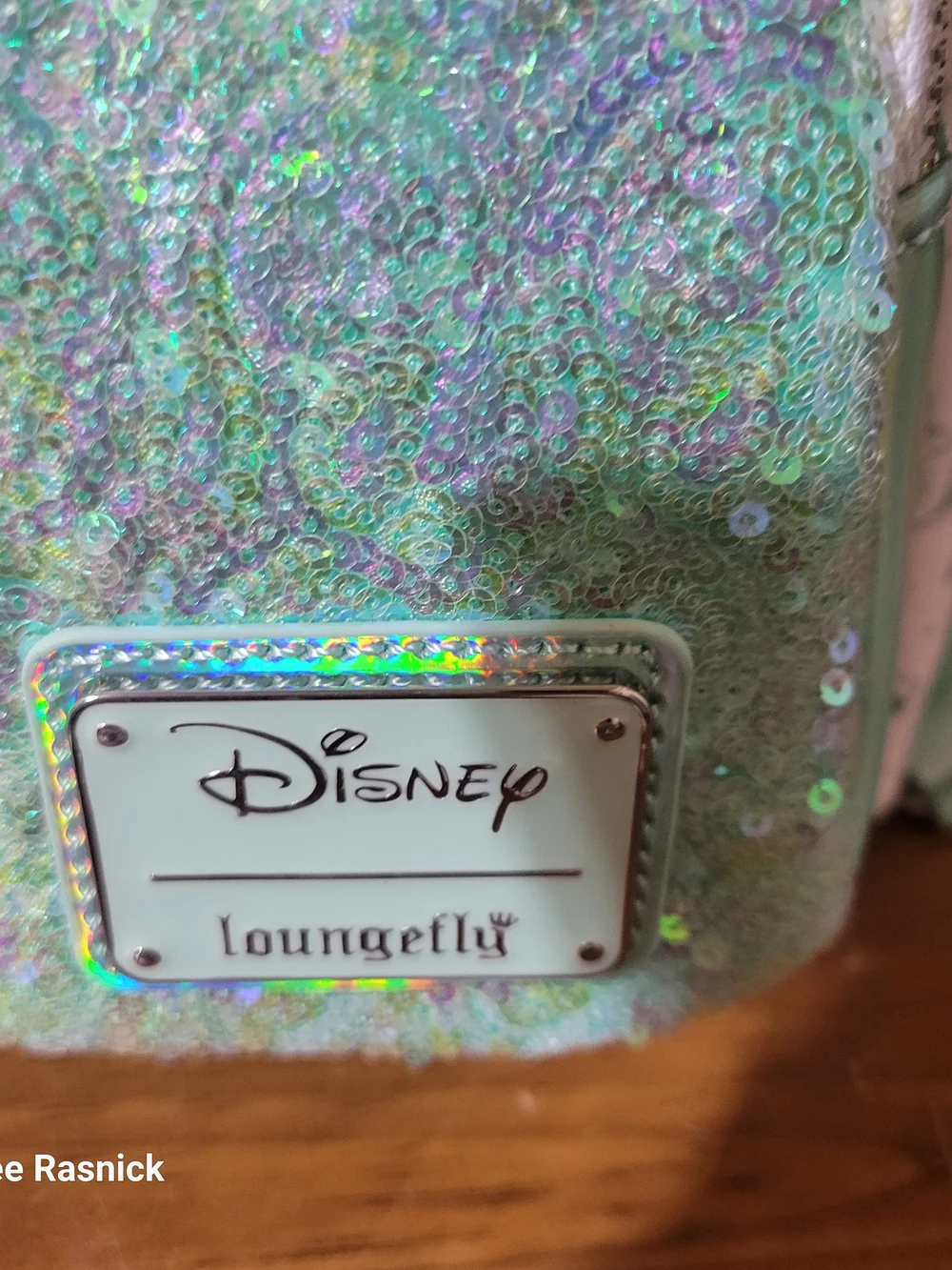 Price Is Firm.Loungefly Hallmark Exclusive Disney 100 Sequin Mini Backpack. Nwt